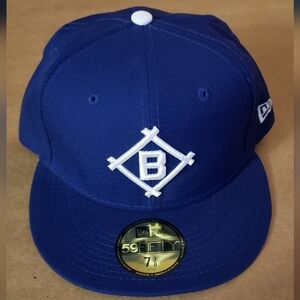 New Era Brooklyn Dodgers Fitted Hat Cap Size 7 3/8 NWT